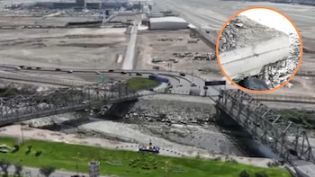 Fenómeno de El Niño pone en alerta al nuevo Jorge Chávez: crecida del Rímac podría afectar puentes Bailey y dejar sin acceso al aeropuerto
