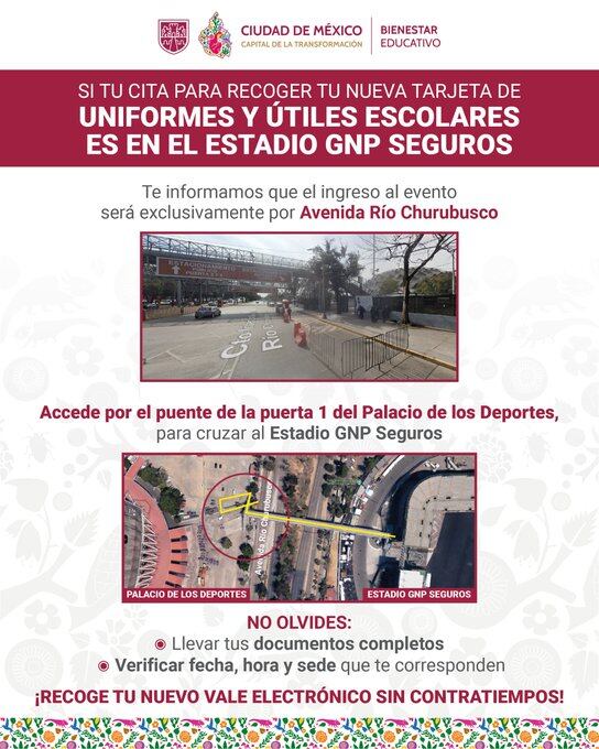 Estudiantes de secundaria y sus tutores acuden a las sedes designadas en CDMX para recoger la tarjeta del programa Uniformes y Útiles Escolares 2025, que garantiza el acceso seguro a materiales y uniformes para el ciclo escolar 2025–2026