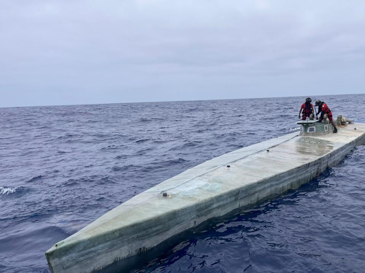 Vincularon a proceso a integrantes del Cártel de Sinaloa que transportaban cocaína en sumergible - Infobae