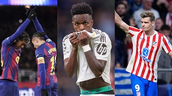 Barça, Real Madrid y Atlético
