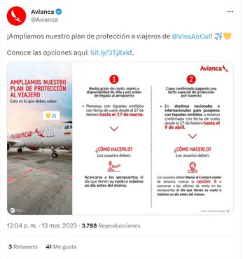 Trino de Avianca