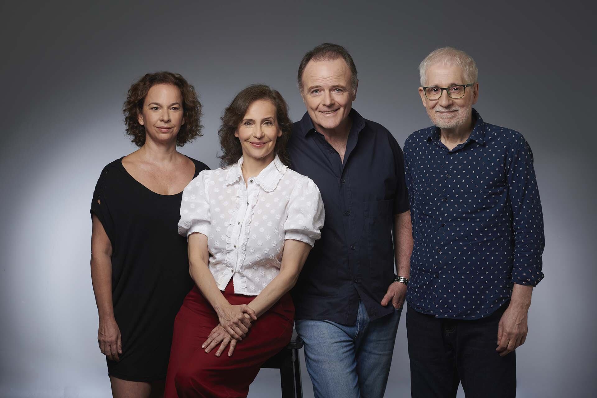 Gabriela Toscano, Luis Machín, Catherine Biquard, con dirección general de Carlos Rivas y escrita por Mark St. Germain