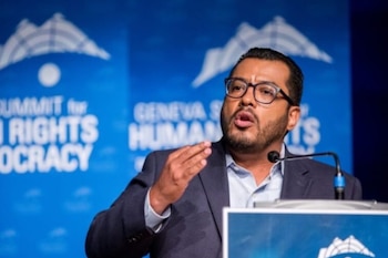 Félix Maradiaga sostuvo que la activación de los artículos 61 a 63 de la Carta de la OEA reconoce la crisis de Nicaragua como un problema urgente del hemisferio./ (Artículo 66)