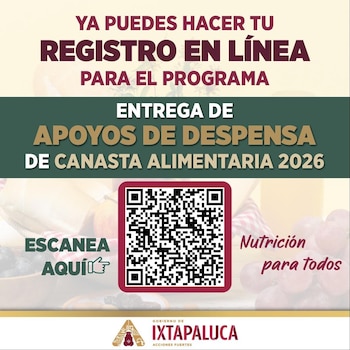 Registro canastas alimentarias en