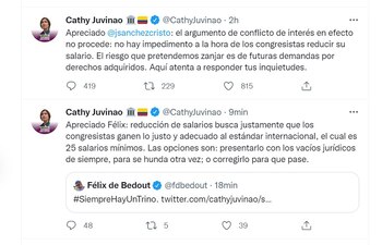 Gustavo Bolívar y Catherine Juvinao