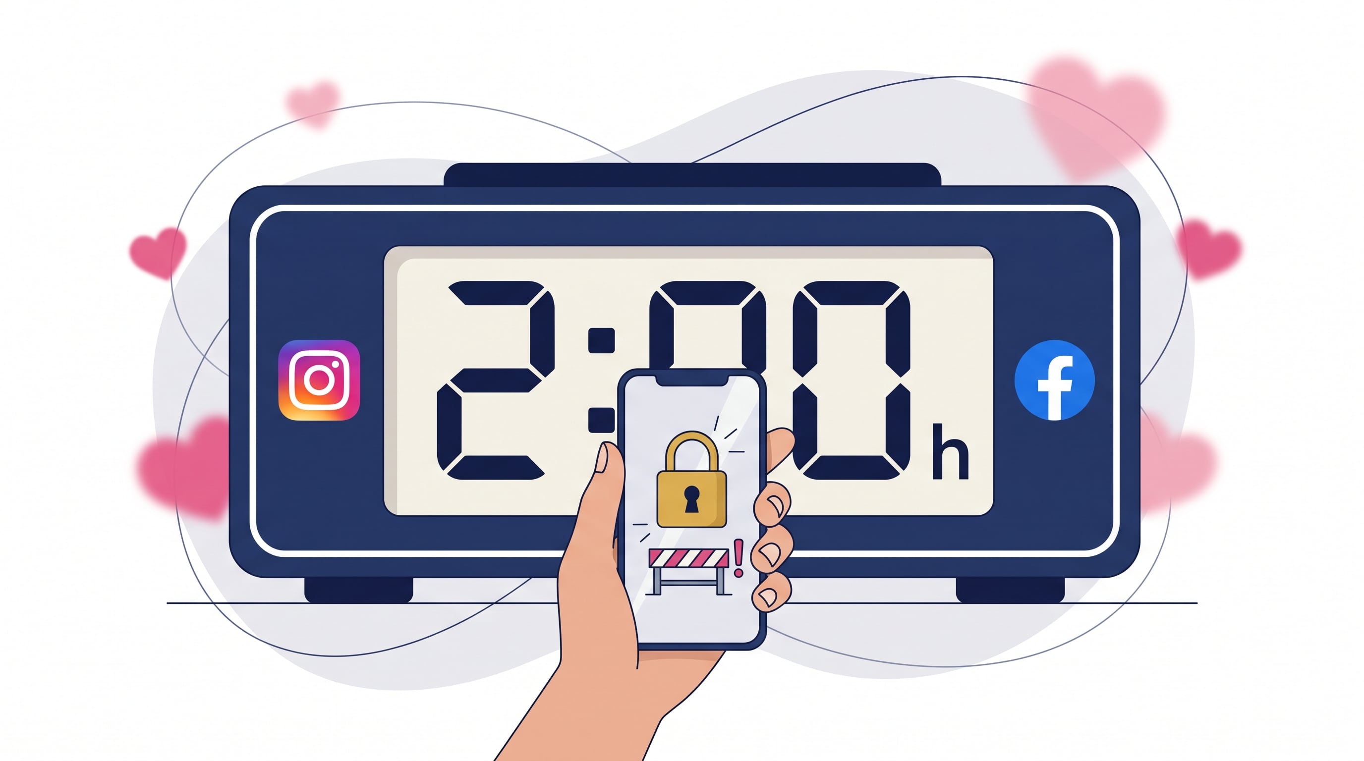El modo nocturno bloqueará de 0:00 a 6:00 el acceso al feed, las historias, Explorar y los Reels para adolescentes en Instagram y Facebook. (Imagen Ilustrativa Infobae)