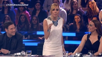 Marta Sánchez en 'Tu cara me suena' (ATRESMEDIA).