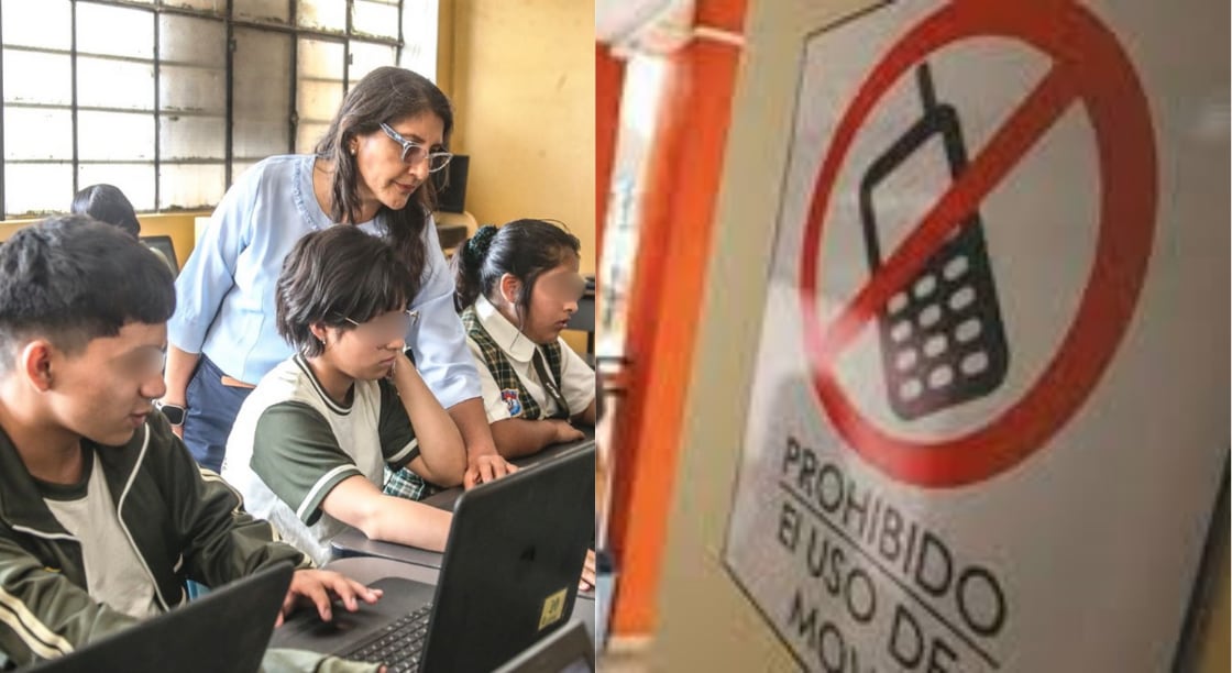 La normativa chilena busca reducir la distracción escolar y mejorar el rendimiento académico al restringir los dispositivos móviles en las aulas. (Andina)