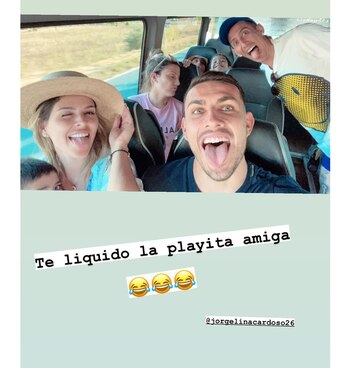 Una de las postales familiares