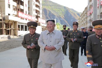 El dictador norcoreano Kim Jong-un