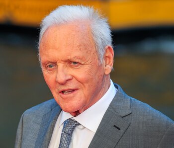 El actor británico Anthony Hopkins.