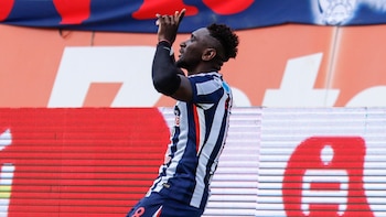 Eryc Castillo, clave en la victoria de Alianza Lima ante ADT. - Crédito: Liga 1
