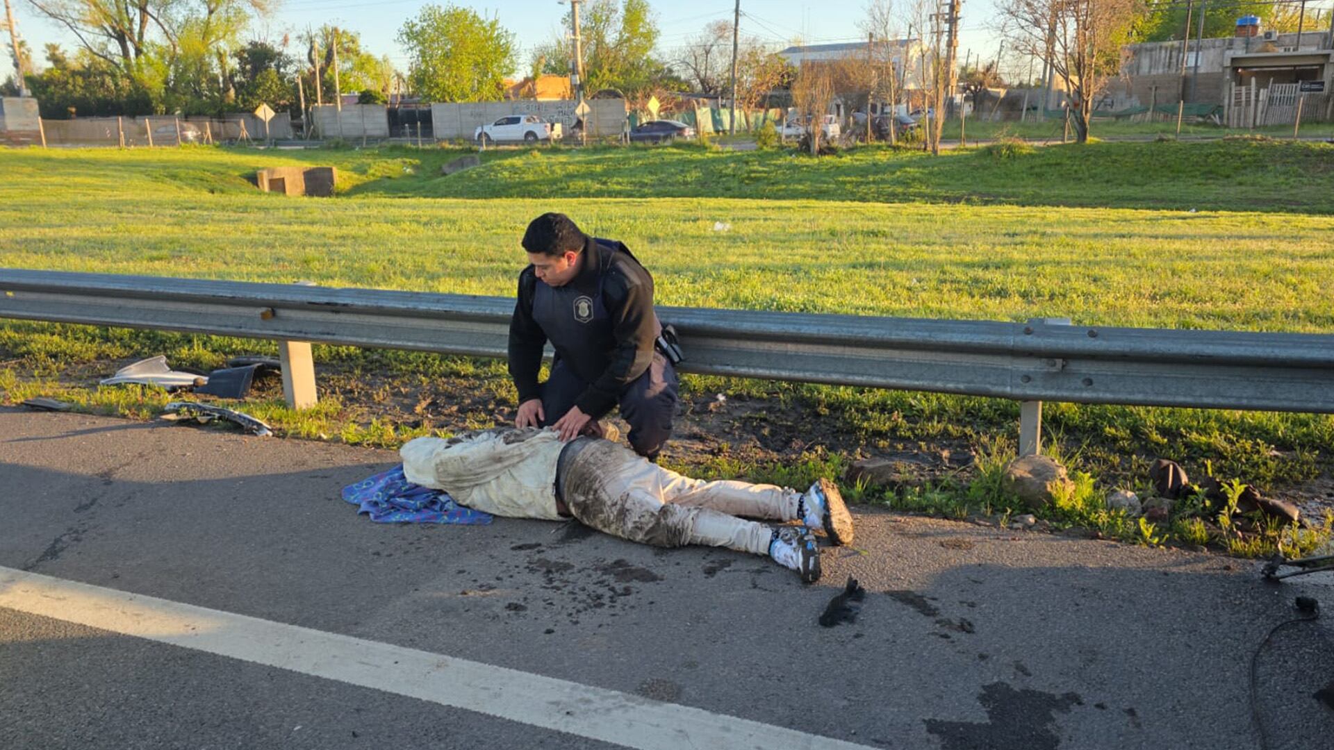 El sospechoso detenido