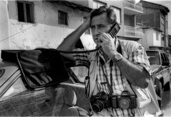 El fotorreportero español Gervasio Sánchez,