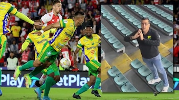 El nuevo presidente del Atlético Huila Maruan Issa le pidió paciencia a los hinchas del club. Dimayor.