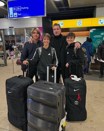 Maxi López pasará Navidad junto