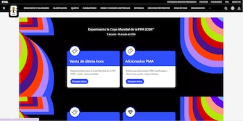 El proceso de compra de boletos para el Mundial 2026 requiere contar con un FIFA ID y seleccionar entradas desde un mapa digital. (FIFA: Portal oficial)