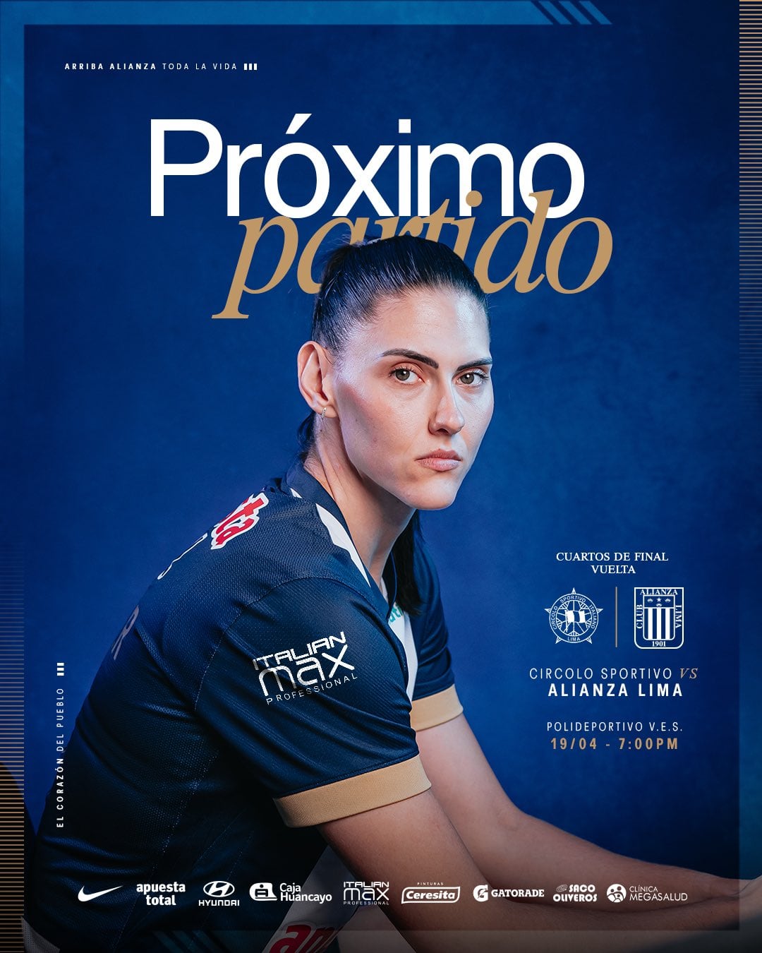 Alianza Lima vs Circolo: partido por los cuartos de final de la Liga Peruana de Vóley 2025