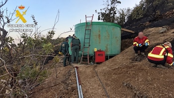 Investigadas tres personas por el incendio forestal del 14 de septiembre en Cazadores (Gran Canaria)
