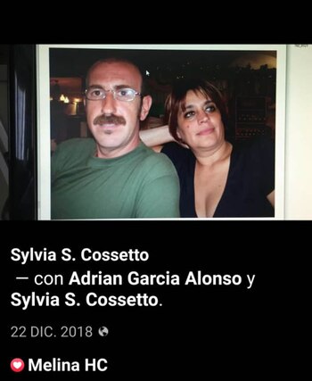 Adrián y Sylvia se conocieron
