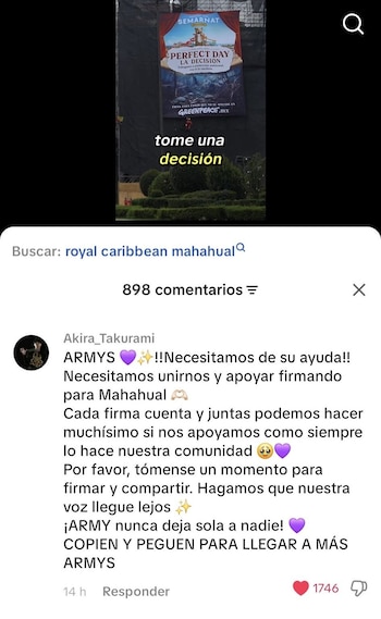 (Belem Segura Alvarez/Army's Unidas MX/Captura de pantalla)