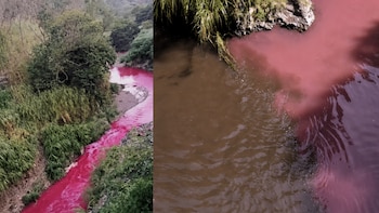 Guatemala: El Ministerio de Ambiente amplía las inspecciones por la coloración roja en el río Las Vacas