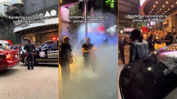 Asistentes reportaron en redes sociales