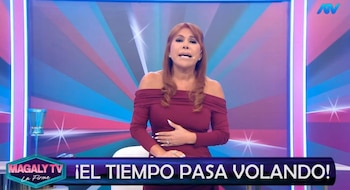 “Não sabemos o que vocês vão tolerar”: avisou Magaly Medina Alejandra Baigorria. Captação: Magaly TV La Firme.