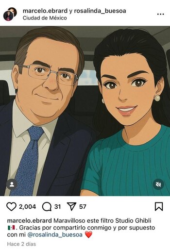 Marcelo Ebrard- Studio Ghibli -