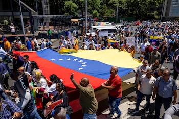 La Universidad Central de Venezuela exigió la convocatoria inmediata de elecciones presidenciales (EFE)