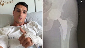 A los 34 años, operaron a Erik Lamela para colocarle una prótesis en la cadera: “Que sea el comienzo de una vida sin dolor”