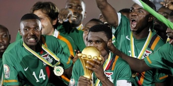 Zambia logró una histórica consagración en 2012 al conquistar la Copa Africana de Naciones por primera vez en su historia (REUTERS/Thomas Mukoya)