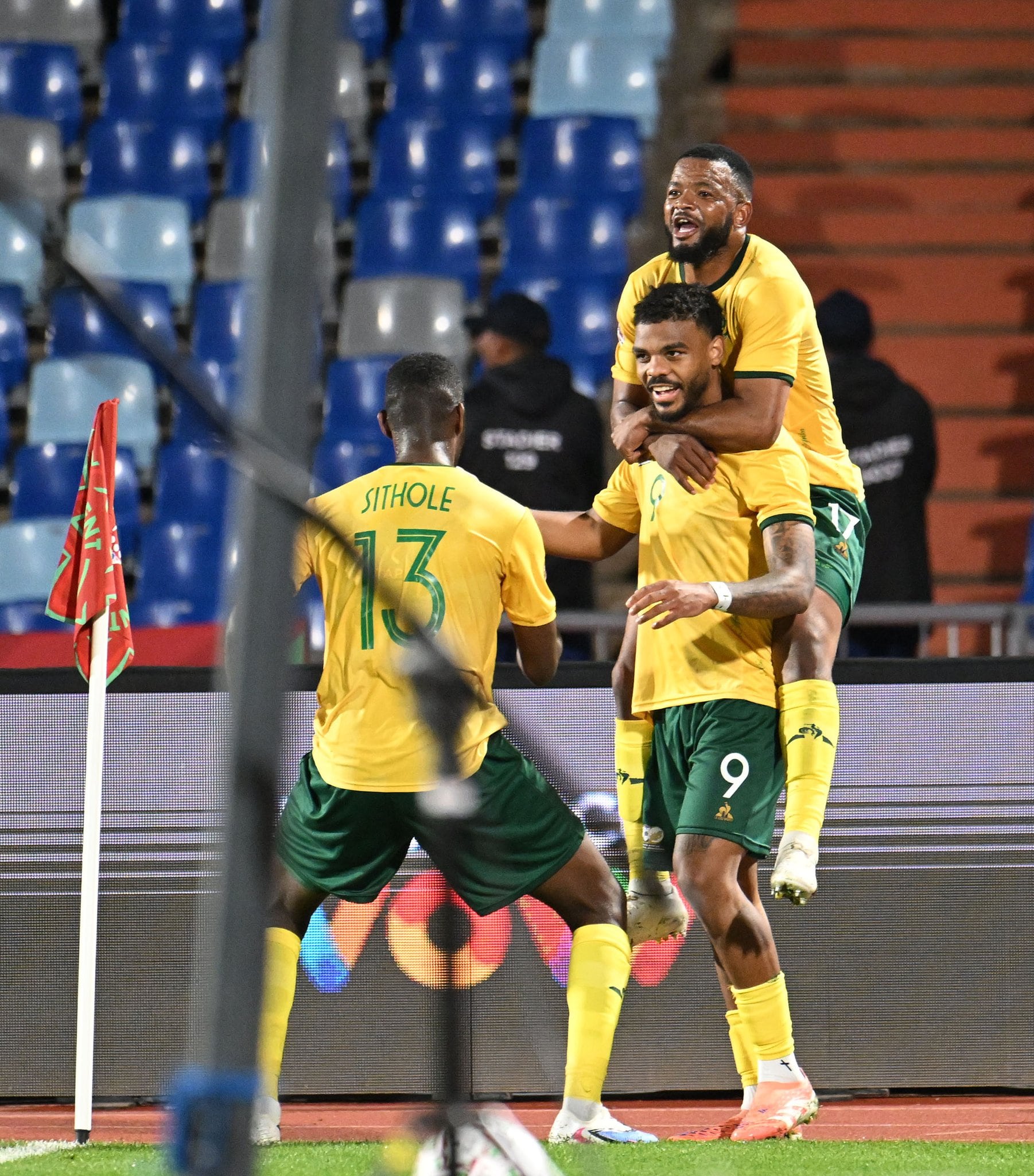 Hasta el momento, la selección se encuentra clasificada a la siguiente ronda. (TW @BafanaBafana)