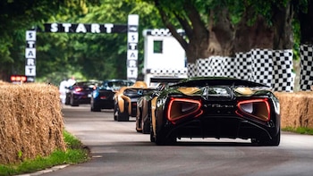 El tradicional desfile de Goodwood