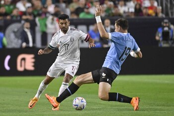 Derrota de México ante Uruguay