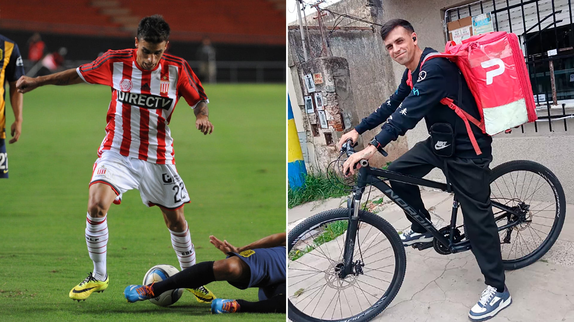 Jugó la Libertadores con Estudiantes, se quedó sin trabajo tras perder la visión de un ojo y salió a vender viandas: “Sigo dando pelea por mis hijos”