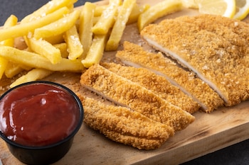 Receta de escalope de pollo (Magnific)
