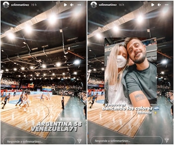 Diego Leuco y Sofía Martínez