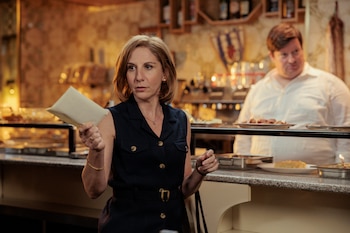 Malena Alterio en una imagen promocional de 'Cochinas'. (Prime Video)