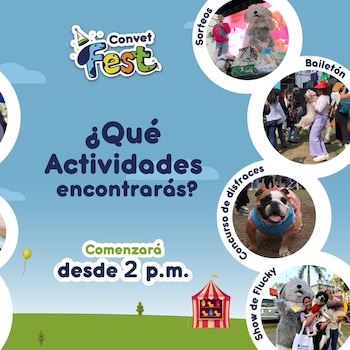 Actividades Convet Fest se realizarán