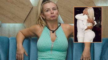 Sandra Muñoz en un montaje de Infobae Colombia