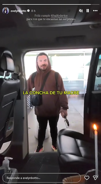 Fede Bal retornó al país luego de finalizar un mes de grabaciones para el programa Resto del Mundo