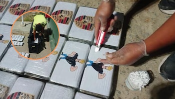 Tráfico de drogas - Trome/Composición