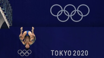 El clavadista, Jonathan Ruvalcaba, es