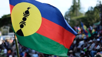 Una bandera del Frente Socialista