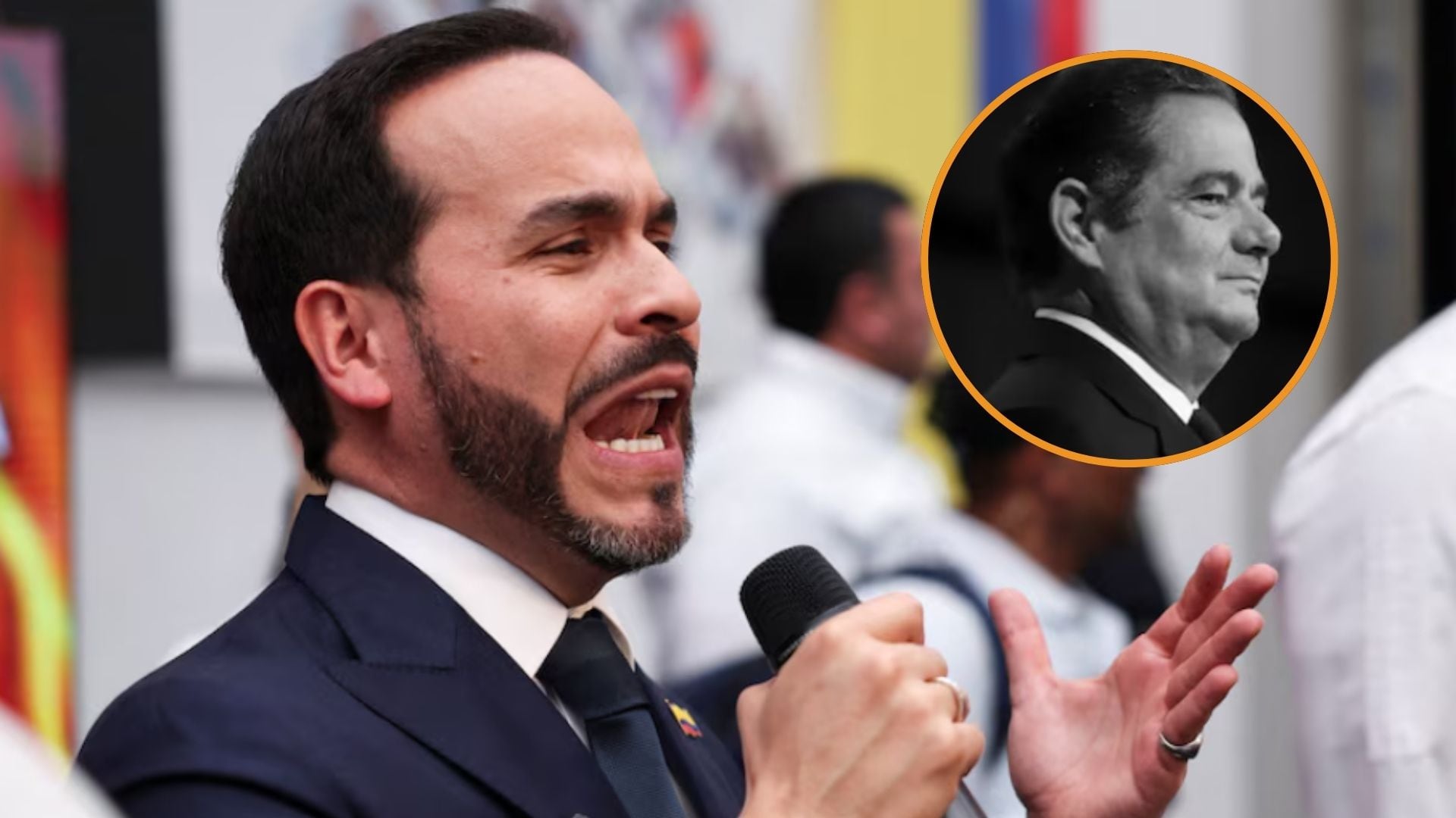 Abelardo de la Espriella llamó a honrar los valores de Germán Vargas Lleras - crédito Luisa Gonzalez/REUTERS - Lina Gasca/Colprensa