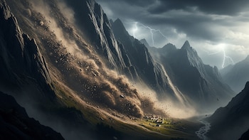 Así afecta la presión demográfica a los deslizamientos mortales en las montañas del mundo