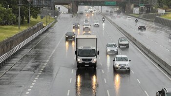Un diluvio sorprendió a los