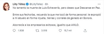 Echeverría Álvarez expropió las tierras