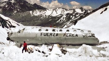 Fuselaje del avión de la
